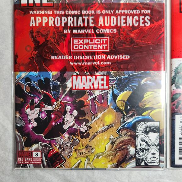 Marvel Wolverine Revenge #3 & #5 Polybag Red Band Variant Ed. Brand New Sealed - Picture 4 of 7